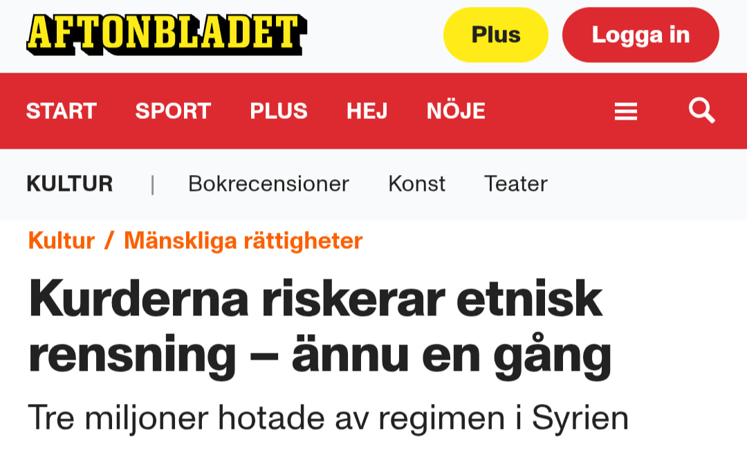 كبرى الصحف السـ.ـويدية تمارس للتضـ.ـليل الإعلامي عندما يحدث في سـ.ـورية بمانشيطات وعناوين عريضة كـ"ت...