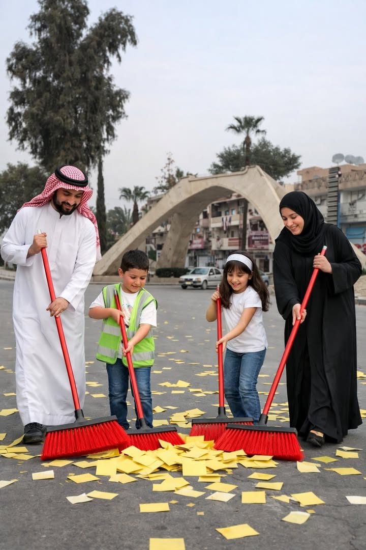 أسوة بالحملة الأهلية للنظافة في #الرقة الحبيبة يطالب أهالي #الحسكة المقموعون والمظلومون والمقهورون و...