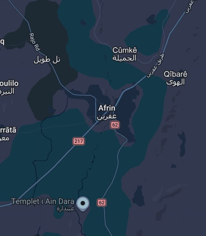 #عفرين هي مدينة #سورية تقع في محافظة #حلب اغلب سكانها من الأكراد السوريين والموجودين فيها قبل تأسيس...